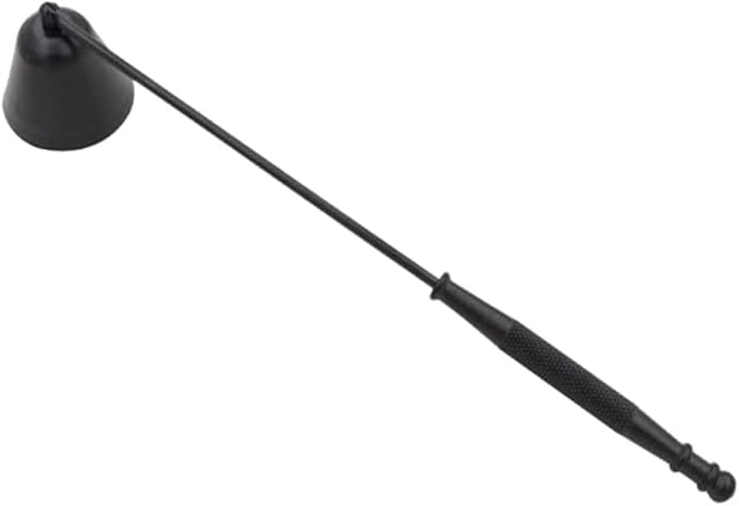 Metal Candle Snuffer with Extra Long Handle and Candle Wick Snuffers and Sleeves Accessories for Home Decor