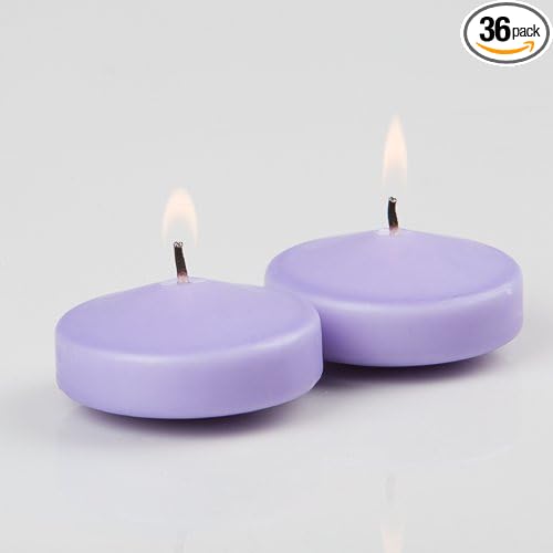 3" Lavender Richland Floating Candles Set of 36