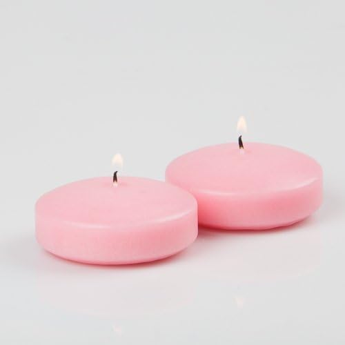 72 Pink Richland Floating Candles 3"