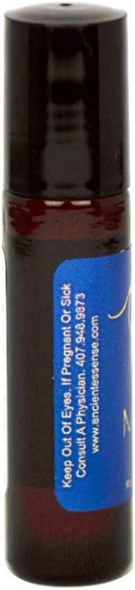 Ancient Essence Myrrh Roll On Essential Oil 100% Pure & Natural fAromatherapy for Body Aches Tired Muscles Stiffness (1/3 Fl OZ)