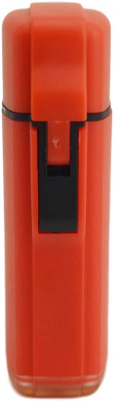 Mini Torch Lighter Windproof Jet Flame Butane Refillable Pocket Lighter for Candles, Outdoor, Camping, Fireplaces, Gas Stove, BBQ & Survival Gear, Pack 1, Black Color (Butane not Included)