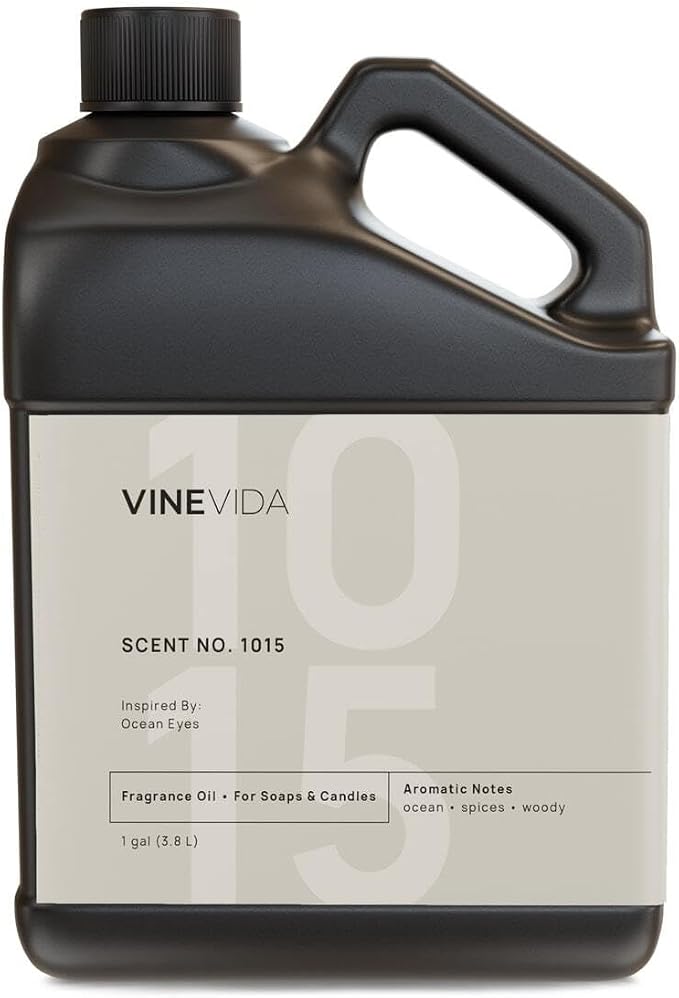 VINEVIDA 128oz Scent No.1015 Fragrance Oil for Candle & Soap Making - Natural Candle Scents Made in USA