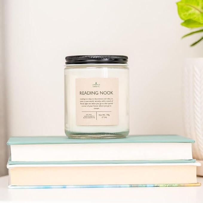 Handmade | Soy Candle (Reading Nook, 8 oz.)