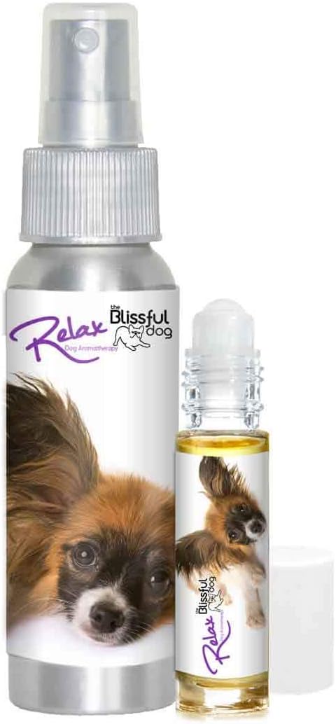 The Blissful Dog Papillon Relax Roll-ON Aromatherapy for Dogs - Anxiety Relief for Dogs