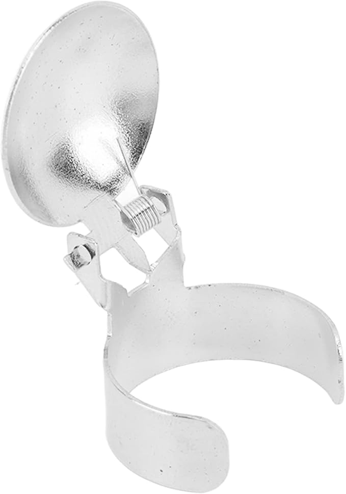 Horoper Candle Snuffer, 4 Pcs Automatic Candle Wick Snuffer Stopper, Candle Extinguisher , Candle Snuffer Clip On Kit for Candle Lovers Gold and Silver(Silver)