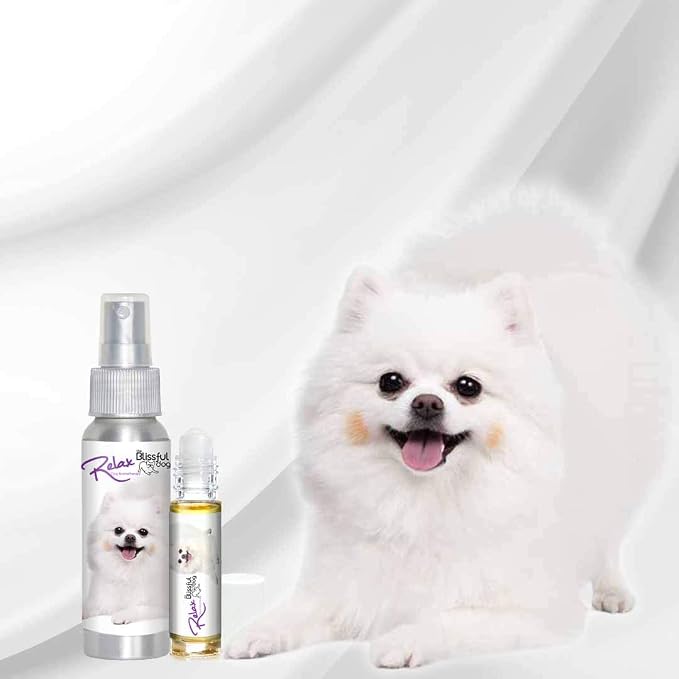The Blissful Dog Pomeranian Relax Roll-ON Aromatherapy for Dogs - Anxiety Relief for Dogs