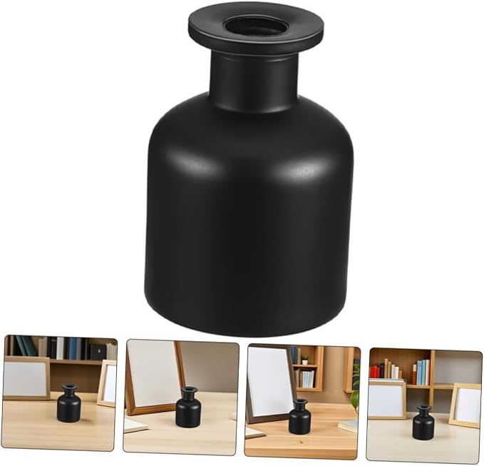 Healeved 3pcs Empty Diffuser Bottle: Jar 150ml Fragrance Container Replacement Accessories for Stroage Diffusers Reed Sticks DIY Crafts Decor