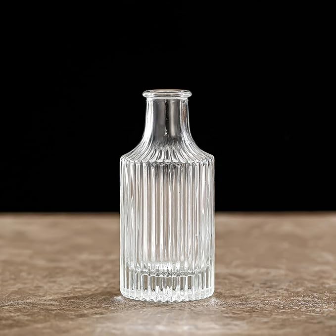 100ml /3.4 oz Empty Clear Glass Diffuser Bottles Refillable Aromatherapy Diffuser Jars Fragrance Essential Oils Accessories Use for DIY Replacement Diffuser Sticks Sets Crafts Decor