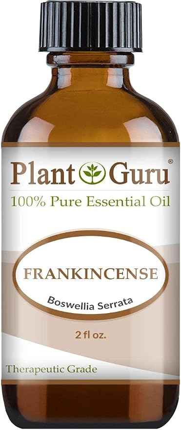Plant Guru Frankincense 2 oz Undiluted Pure Therapeutic Grade Essential Oil