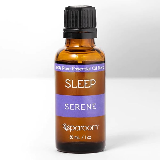 SpaRoom Aromatherapy 100% Pure Undiluted Essential Oil, Serene Sleep Blend, 30 mL