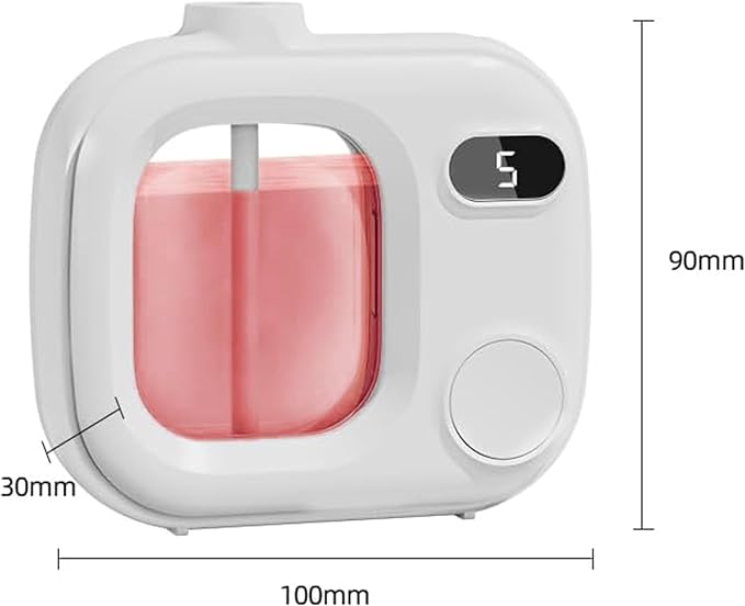 Waterless Essential Oil Aromatherapy Diffuser Mini Led Smart Aroma 360 Small Difusor Cordless for Home Large Rooms Scent Bathroom Hotel Collection Office Car Fragrance Air Scent Humidifier
