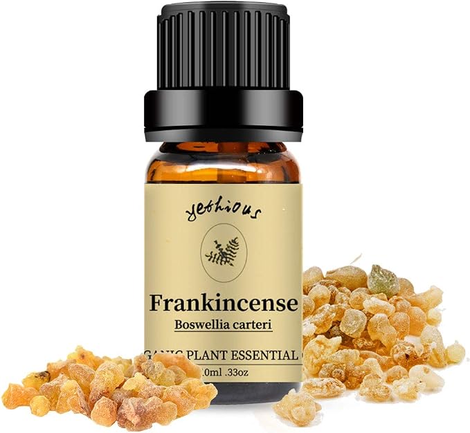 yethious Frankincense Essential Oil for Humidifier 100% Pure Organic Frankincense Aromatherapy Oil Gift Oils 10ml for Massage