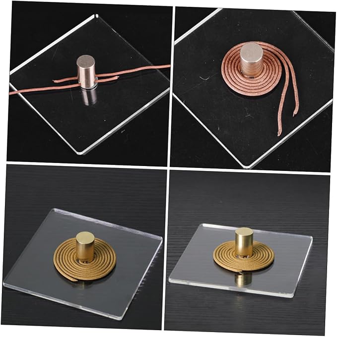 ABOOFAN Copper Coil Incense Maker Kit Handmade Portable Incense Winding Machine for DIY for Meditation Yoga and Home Aromatherapy