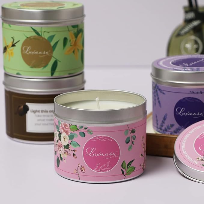 Massage Oil Candle, 6.35OZ, Home Aroma, Low Temp, Vegan, Gift Set for Family