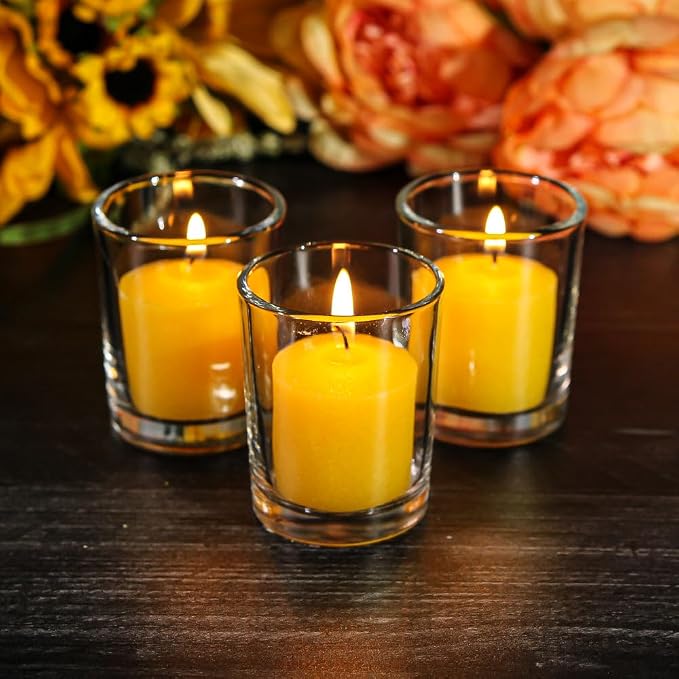 Richland® Votive Candles Yellow Lemon Meringue Scented 10 Hour Burn Set of 144