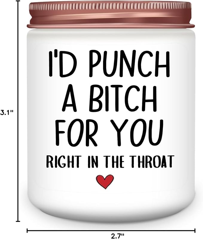 Homsolver Birthday Gifts for Women, Mothers Day, Best Friend Birthday Christmas Gifts for Women, Mom, Friend, Bestie, Sister, BFF, Her, Unique Friendship Lavender Candles Gift Idea