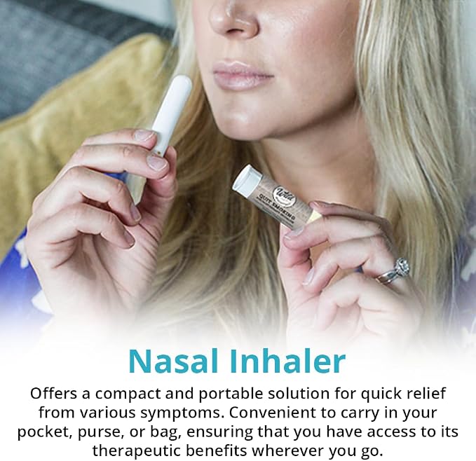 Quit Smoking Nasal Inhaler, Roll On, Spray and Essential Oil, 4 Piece Set, Stop Smoking Aid, Helps Relieve Cravings, Soothes Lungs