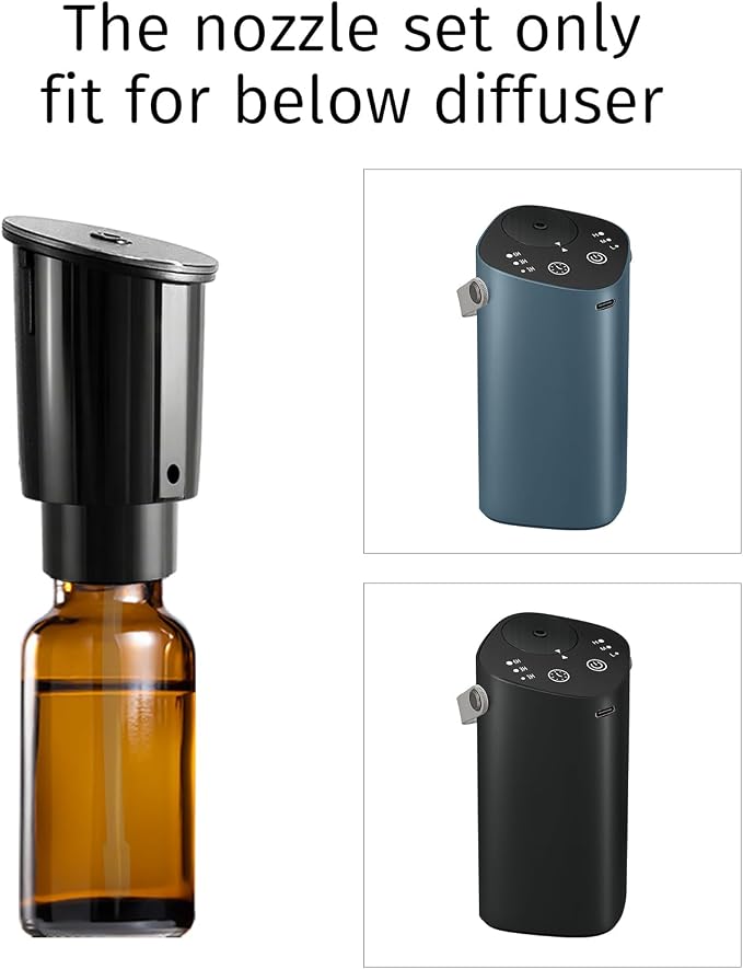 Replacement Nozzle Only for SZ-021, Rplacement Nozzle Set for Waterless Essential Oil Diffuser
