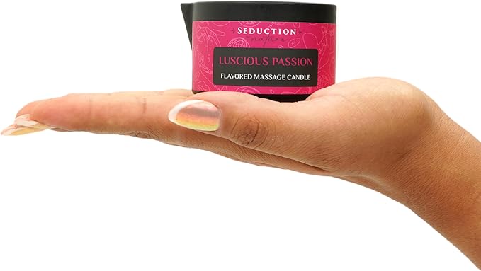 Tropical Scented Massage Oil Candle - Vegan Full Body Massage Candle and Home SPA with Sustainable Formula for Relaxation and Stress Relief