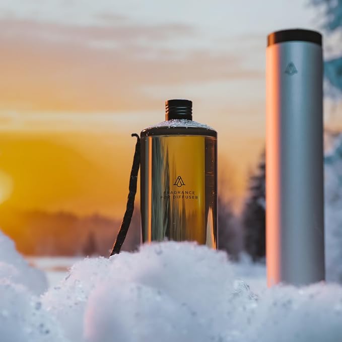 AromaPlan Fragrance Oil Vanilla Crème 5 Fl Oz (148ml) Winter Collection | Luxury Hotel Scent Diffuser Oil | Hotel, Home & Spa | Non-Toxic, Made in USA - Bigger Bottle, Bolder Aroma & Longer Lasting