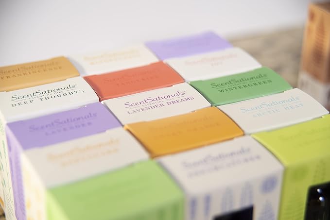 ScentSationals 100% Pure Essential Oils - All Natural Essential Oils Blend for Diffusers - Refreshing Aromatherapy Oils for Home or Office - 15 ml, Balancing