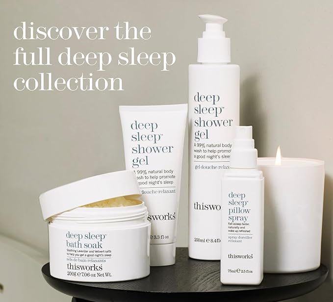 This Works Sleep Plus Pillow Spray, 50 ml - Motion-Activated Sleep Spray Infused with Lavender, Camomile and Vetivert - Science-Backed Pillow Spray Designed to Aid Restless Sleepers