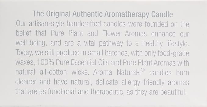 Aroma Naturals Ambiance Votive Candle, Yellow/Orange/Lemongrass, 6 Count (Pack of 3)
