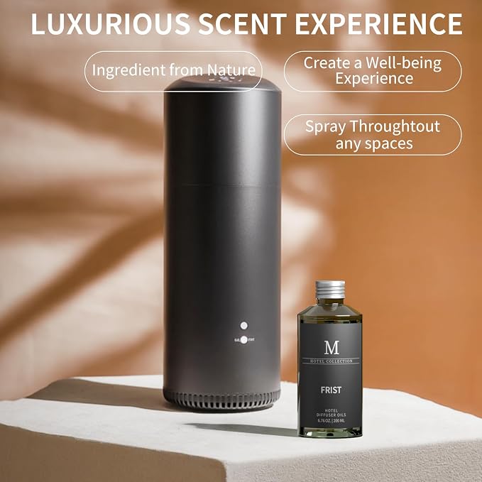 Hotel Collection Diffuser Oil- 6.76 Fl Oz/200ML-Frist,Luxury Essential Oils for Diffuser Refill & Machines,Bigger Bottle, Bolder Aroma, Longer Lasting