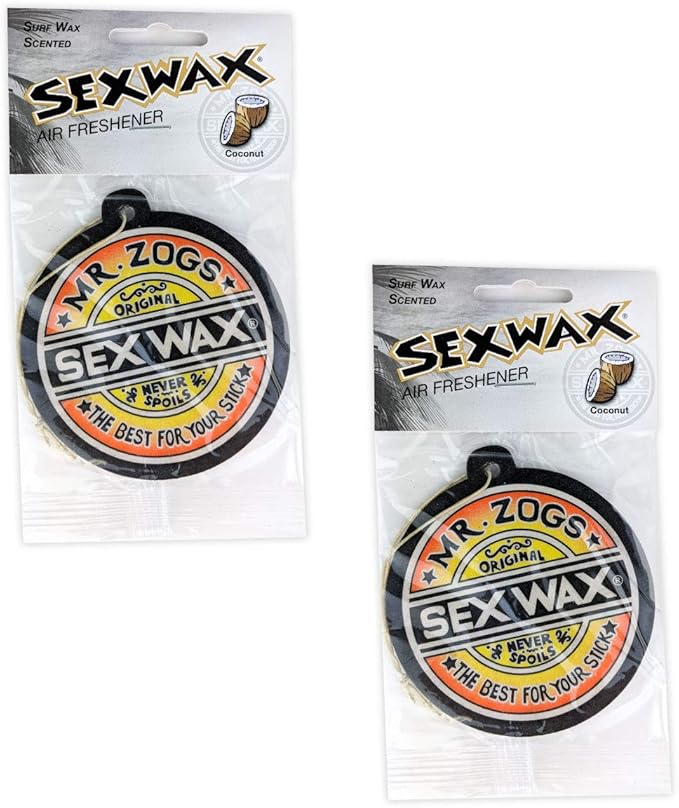 Sex Wax Air Freshener Multi Pack (Coconut 2 Pack)