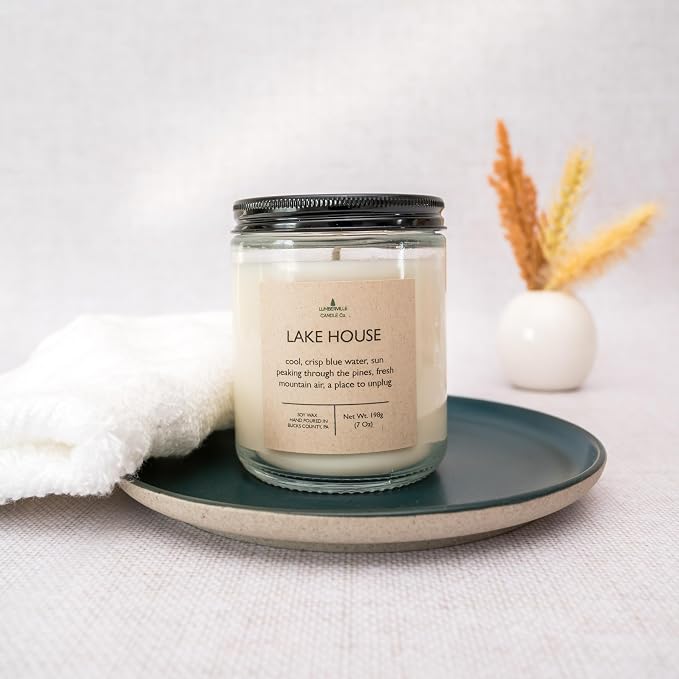 Handmade | Soy Candle (Lake House, 8 oz.)