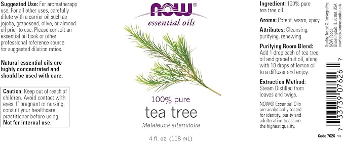 Now Foods: Tea Tree Oil, 4 oz