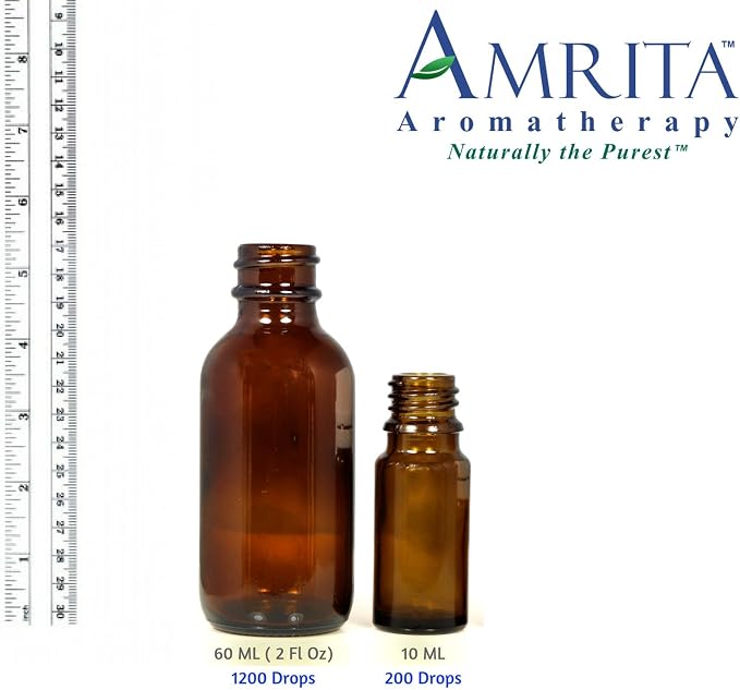 Amrita Aromatherapy USDA Certified Organic Deep Rest Essential Oil Blend - Non-GMO Relaxation, Sleep & Calming Synergy Blend - Undiluted, 10ML