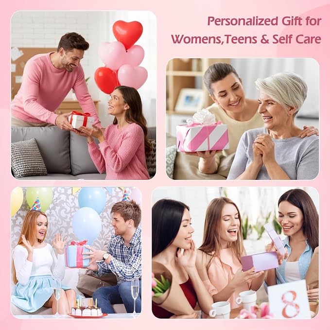 Gifts for Women Skin Care Set, 11 Pcs Skincare Kit For Women Gift Complete Travel -Size Spa Kit Skincare Gift Set Teens Birthday Galentines Day Party Favors Valentines Mothers Day Gift