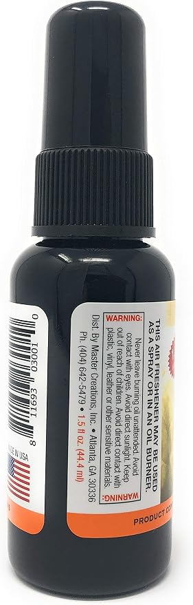 Blunt Power Air Freshener Spray, Oil Based Concentrated Air Freshener and Oil Diffuser, Air Freshener Spray for Car, Room, Bathroom, Odor Eliminator and Room Deodorizer, Vanilla, 1.5 oz
