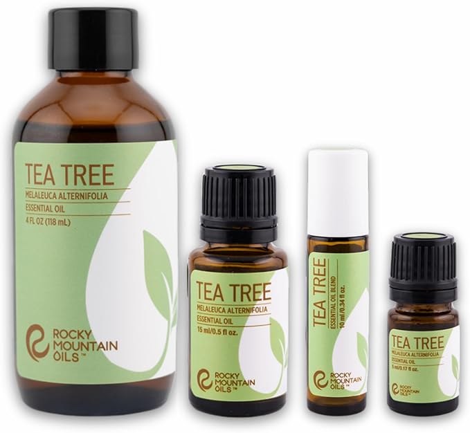 Rocky Mountain Oils - Tea Tree 10ml Roll-On - Essential Oil Blend 10 ml