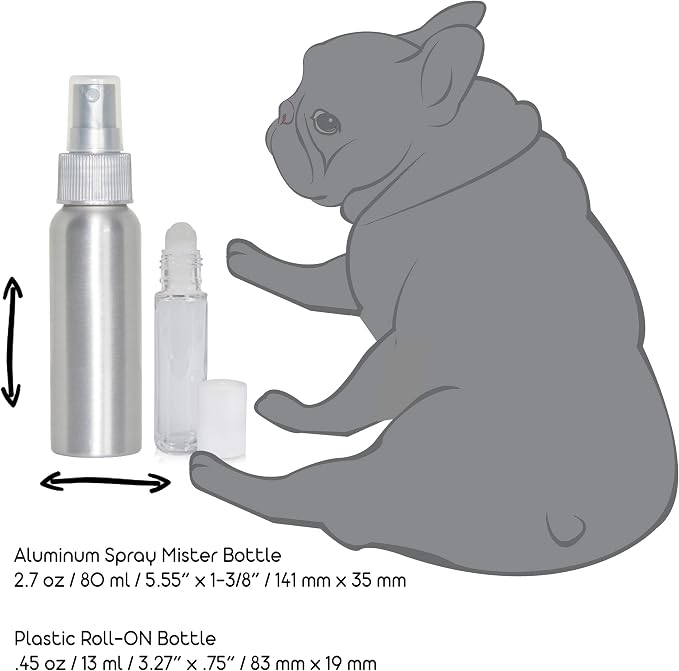 The Blissful Dog Boston Terrier Dog Relax Roll-ON Aromatherapy for Dogs - Anxiety Relief for Dogs