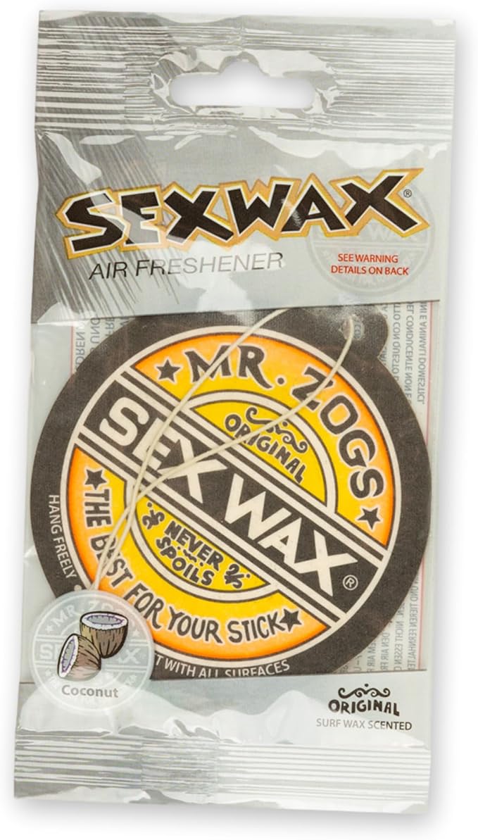 Mr Zoggs Sex Wax Air Car Air Freshener Coconut