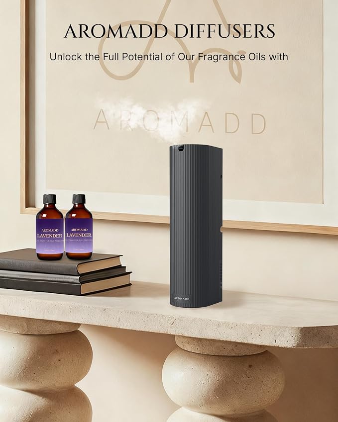Aromadd Lavender Diffuser Oil Inspired by Classic Botanical Gardens, Premium Fragrance Oils for Waterless Diffuser, Classic Botanical Lavender Scent, Long-Lasting Home Fragrance - 6.76 fl oz (200 mL)