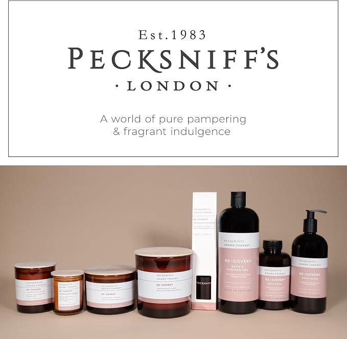 Pecksniff's Amber Re-Covery Candle | 3 Wicks, 550g/19.40oz