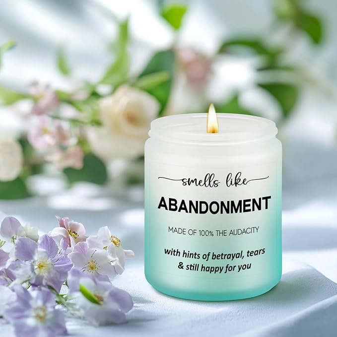 GSPY Scented Candles - Friends Moving Away, Coworker Leaving Ideas, Funny Retirement Gifts for Women, Men - Goodbye, Going Away, Farewell Gifts for Coworkers, Boss, Work Bestie, Woman, Best Friend