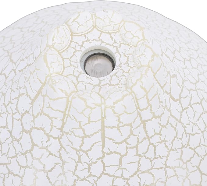 Cryfokt Essential Oil Diffuser, Auto Shut Off 7 Color LED Lights Aromatherapy Diffuser, USB Humidifier with Quiet Operation for Home Office Bedroom Yoga (White Crack Light Wood Grain)
