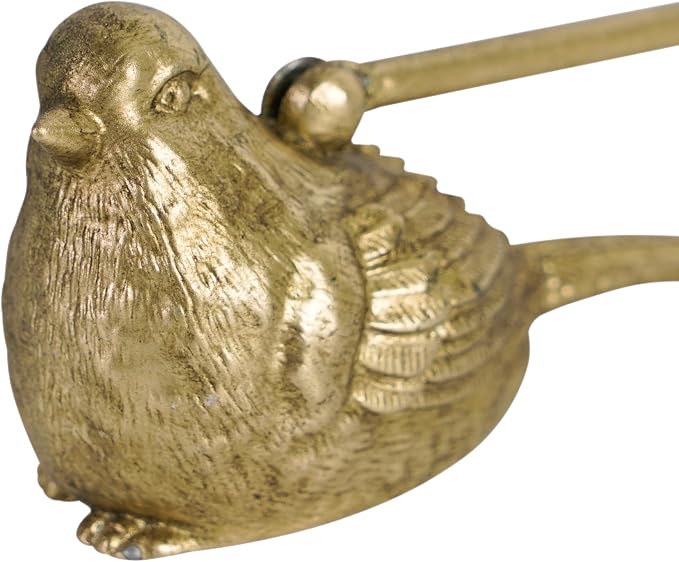 NIKKY HOME Candle Snuffer, Vintage Candle Extinguisher with Bird Decorative Metal Candle Snuffers with Long Handle Candles Accessory Candles Accessories Gift