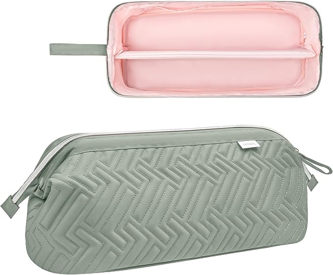 Leudes Hair Tools Travel Bag for Shark Flexstyle Carrying Case Portable Shark Hair Air Wrap Dryer Case Waterproof Dustproof Flat Curling Iron Travel Organizer (Sage Green)