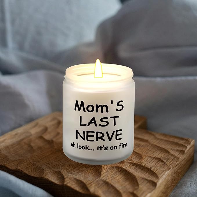 Lihome Gifts for Mom from Daughter & Son, Best Mom Birthday Gift, Mother’s Day, Thanksgiving, Christmas, Vanilla Coconut Scented Candle