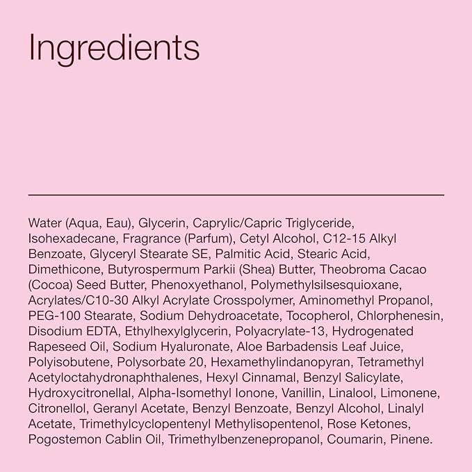 Bath & Body Works A Thousand Wishes Body Cream, Ultimate Hydration Moisturizer with Shea Butter & Hyaluronic Acid for Dry Skin, Prosecco and Peony Scent, 8 oz - 1 Pack
