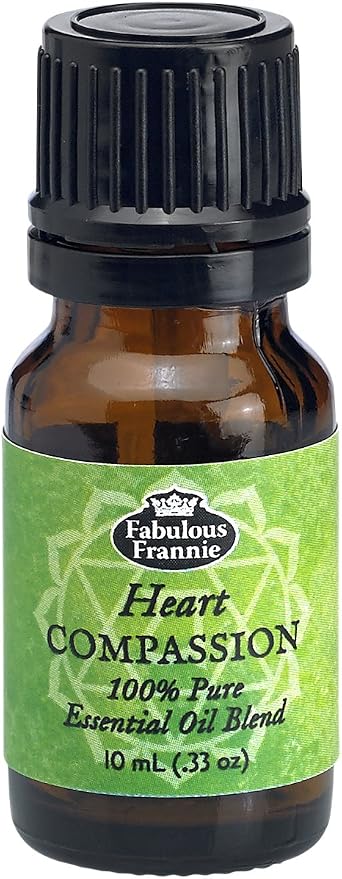 Fabulous Frannie 4th Chakra Heart Compassion Pure Essential Oil Blend undiluted .33oz (10ml)