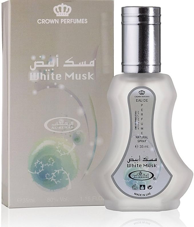 Al-Rehab White Musk Eau De Natural Perfume Spray- 35 ml