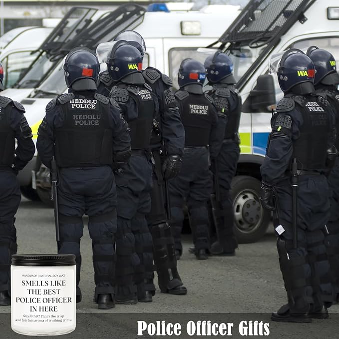Police Gifts for Men & Women, Gift Ideas for Cops - Unique Police Academy Graduation Gifts & Law Enforcement, Cop Appreciation Decor for New Policeman, New Graduate, Retirement