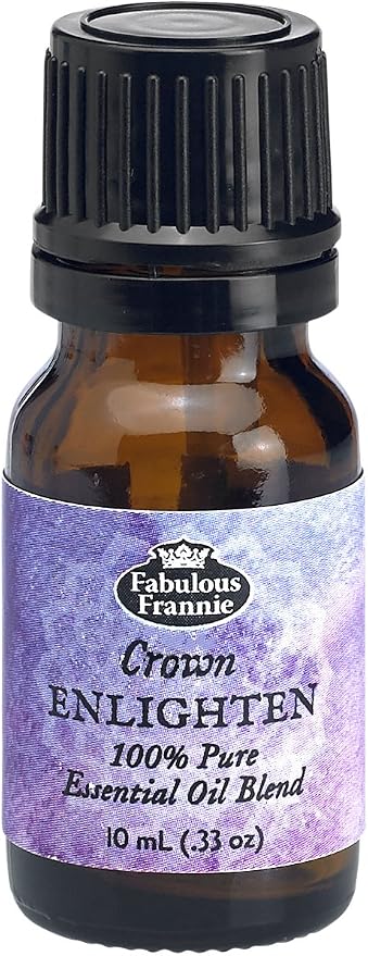 Fabulous Frannie 7th Chakra Crown Enlightened Pure Essential Oil Blend undiluted .33oz (10ml)