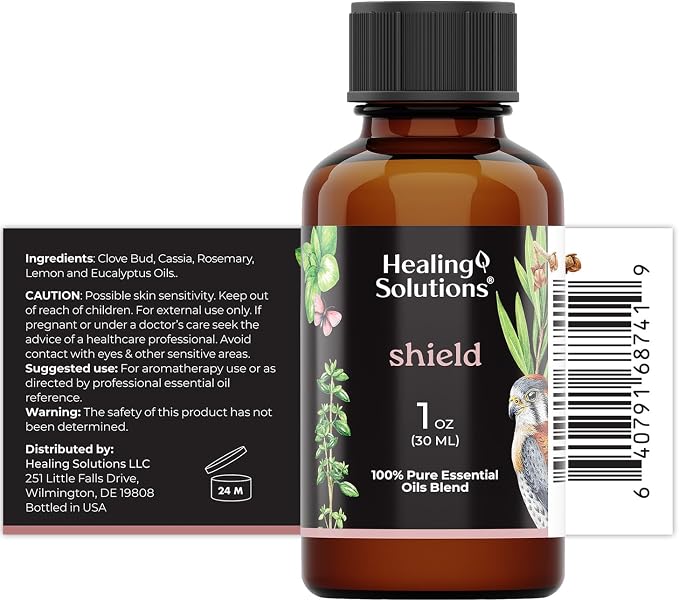 Healing Solutions Shield Blend Essential Oil - 1 Fluid Ounces